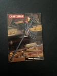 1996/1997 Sears Craftsman Cards #6 Micro Clamps 31617. Fixed Price $5.93.