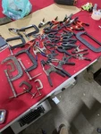 Lot Of Clamps Mixed Sizes Brands Styles Used Some Vintage See Photos. Fixed Price $99.00.