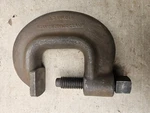 J Williams Vulcan No 4 Bridge C-clamp, Made In Usa 1880S, Good Smooth Screw. Fixed Price $39.95.