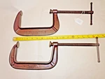 Clamp, Brink & Cotton 6", No. 146 Vintage Clamps, Usa. Fixed Price $72.58.
