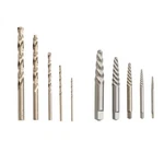 Irwin Hanson Carbon Steel Screw Extractor Kit 6 In. 10 Pc 11117. Fixed Price $28.95.