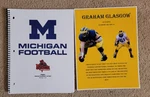 Graham Glasgow Michigan Football Playbook 2015 Rutgers Game Hand Written Notes. Fixed Price $1000.00.