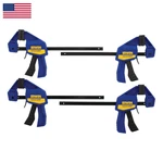 Irwin Quick-grip 1964758 One-handed Mini Bar Clamp Pack Blue. Fixed Price $47.23.