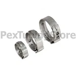 (1000) 1/2" Pex Grip (non-slip) Stainless Steel Cinch Clamps Ssc By Oetiker. Fixed Price $277.20.