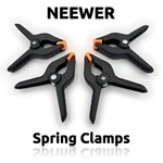 Neewer Spring Clamps 4 Pack. Fixed Price $8.50.