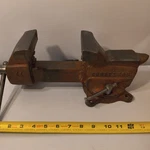 Vintage Craftsman Vise No. 506-51801 Swivel Bench Jaws Heavy Duty Tool Usa Made. Fixed Price $190.00.