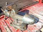 Vintage Wilton 450S Bullet Vise W/ Swivel Base, 4-1/2" Jaws. Fixed Price $700.00.