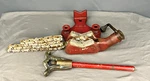 Ridgid BC-610 1/4 In. Pipe Capacity, Top-screw Bench Chain Vise. Fixed Price $295.00.