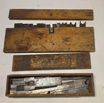 Early Stanley Combination Plane Cutters Notch & Unknown Made. Fixed Price $160.00.
