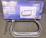 New!! Westward 8" C-clamp Regular Duty Forged Steel Opening, 5" Throat Depth. Fixed Price $65.99.
