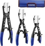 Workpro 3PCS Ratcheting Hose Pinch Off Plier 8" 10" 12" Locking Clamp. Fixed Price $27.69.