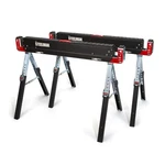 Steelman Adjustable Metal Workbench Folding Sawhorse, Pack SH-042. Fixed Price $149.99.