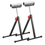 Vevor Pcs Folding Woodworking Roller Stands Max 135 Lb Adjustable 26.8-42.5. Fixed Price $48.90.