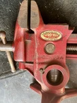 Vintage Columbian Gyro-vise No. 72 1/2 Duck Bill Vise, Usa, Used-works. Fixed Price $175.00.
