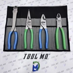 Snap-on Tools Usa New 4PC Pearl Blue & Green Plier Set W/ To-go Bag 312CF 47ACF. Fixed Price $379.95.