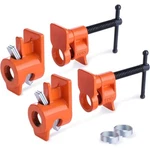Pony 2-PACK 1/2" 3/4" Pipe Clamps 52 Wood Gluing Fixture Black. Fixed Price $32.79.
