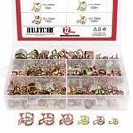 72 Pcs Spring Band For Fuel/silicone Vacuum Hose Pipe Clamp (10 X To 17MM). Fixed Price $15.19.