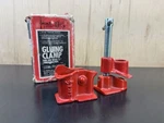 Vintage Sears Gluing Clamps For Use With 1/2 Thread Pipe 9-6675 Made Japan. Fixed Price $18.99.