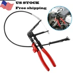 2FT For Fuel Oil Water Hose Auto Tool Flexible Wire Long Reach Clamp Pliers. Fixed Price $11.01.