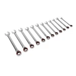 Sealey Reversible Ratchet Comb. Spanner Set 12PC Platinum Series. Fixed Price $222.58.