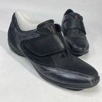 Ecco Shoes Women's Sz 41 Us 10.5 Monk Strap Loafer Black Leather Hook Loop 17523. Fixed Price $21.50.
