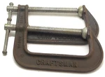 2 Craftsman 5" Malleable Clamps Model 66675 Made In Usa Lightly Used. Fixed Price $39.99.
