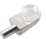 Uxcell 5MM Glass Shelf Pegs 16PCS Zinc Alloy Pins W/ Suction Cups. Fixed Price $12.99.