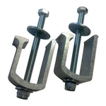 2 Heavy Duty E-z No Drill Truck Bed Rail Tool Box Mounting Clamps Aluminum Pair. Fixed Price $23.99.