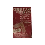 1950S Craftsman No. 666 Corner Clamp Miter Vise W/ Box Vintage Sears Tool Usa. Fixed Price $20.99.