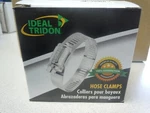 Stainless Steel Hose Clamp 1-9/16 To 2-1/2 Diameter 8/BOX Ideal 6732651. Fixed Price $21.00.