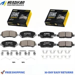 For Nissan Sentra Maxima Juke Front Rear Ceramic Brake Pads W/hardware Kit. Fixed Price $30.10.
