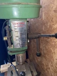 Central Machinery 884 8" Bench Drill Press JT33 5-SPEED Belt Drive 1/2" 110V. Fixed Price $100.00.