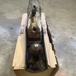 Stanley Bailey Bench Plane Steel Blade Metal Wood Brown Black Hand Tool 1 Piece. Fixed Price $45.00.
