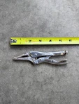 Vise Grip 4LN Petersen Dewitt Locking Pliers Us Pat 4546680. Fixed Price $35.00.