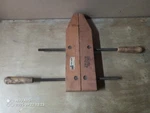 Vintage Wood Clamp, Sears Craftsman 12" Model 66638-8 Throat Depth 6" Vg Cond. Fixed Price $14.00.