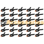 30 Pcs 2.7" Inch Mini Plastic Spring Clamps Tips Tool Clip 1" Jaw Opening. Fixed Price $12.89.