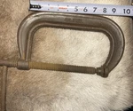 Armstrong 406 Heavy-duty Standard C-clamp Depth Drop Forged Chicago Usa. Fixed Price $29.00.