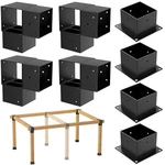 8PCS 4X4 Post Bracket, Brackets For Pergola Kit, Deer Stand, Outdoor Plat.... Fixed Price $98.17.