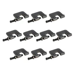Highcraft C-clamp Beam Rod Anchor Piping Support-clamp, Uncoated Steel (10 Pack). Fixed Price $62.99.