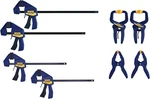 Quick-grip Clamps For Woodworking, Release Triggers, 6 Inch, 8 Piece Se.... Fixed Price $65.95.
