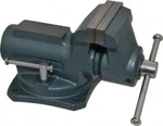 Wilton 63248 Bench Vise: 4" Jaw Width, 2" Throat, Bolt Down Base, Swivel, Steel. Fixed Price $134.99.