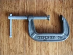 Sears Craftsman 66723 3" C-clamp Ductile Steel Vintage Usa Nos. Fixed Price $24.95.
