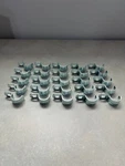 1/2" One Hole Halex-type Emt Conduit Pipe Strap, Zinc Plated Steel; Lot Of 25. Fixed Price $13.66.