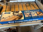 Open New In Box - Kreg Precision Trak & Stop System Table Saw Jig Metal. Fixed Price $120.00.