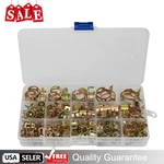 115X Hose Spring Clamps 6-22MM Fastener Fuel Water Line Pipe Air Tube Clips Set. Fixed Price $8.39.