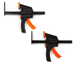 Wen 36053C 6" Quick Release Track Saw (2 6-INCH Clamps, Black Orange. Fixed Price $24.24.