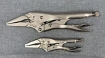 Mac Tools Long Nose Locking Pliers Pair MLP9LN & MLP4LN Set 9" 4". Fixed Price $42.74.