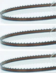 Timber Wolf 115" X 1/2'' 3TPI .025 Silicon Steel Bandsaw Blades, 3-PACK. Fixed Price $97.25.