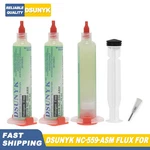 10ML NC-559-ASM Flux Bga Balls Liquid Syringe No-clean Soldering Tool. Fixed Price $24.35.