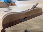 Wooden Shoulder Plane - 3/4" Krenov Style With Upgraded Hock Iron. Fixed Price $89.00.